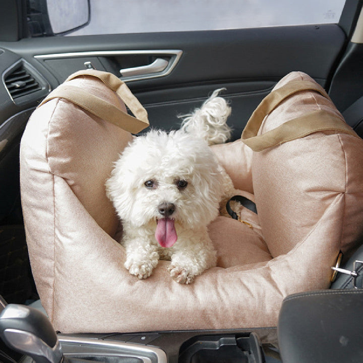 The Ultimate Pet Travel Companion: Detachable Washable Pet Car Seat Carrier