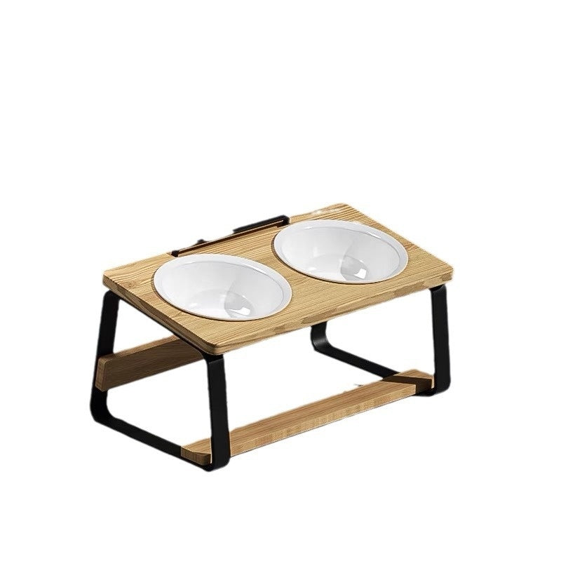 Elevate Your Pet's Dining Experience with Our Ceramic Double Pet Feeding Bowl